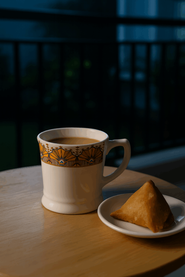 Hungry Brunch 6+1 Ceramic Tea Cup &amp Premium Gift Pack