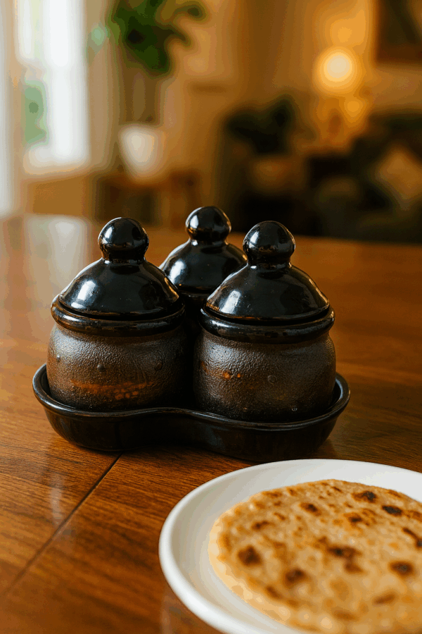 Handcrafted Ceramic Pickle Jar Set – Stylish Kitchen Storage